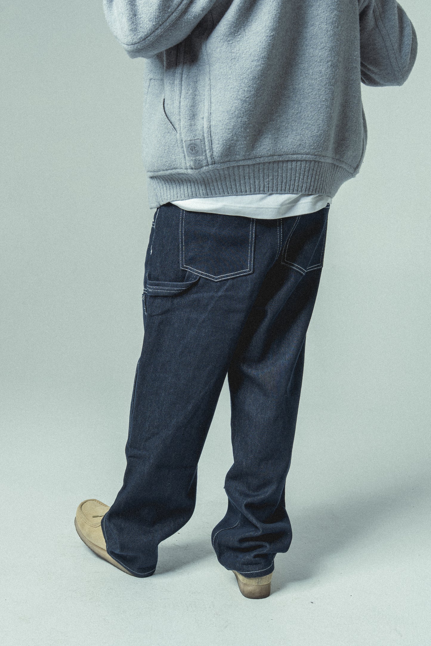 Double Stitch Carpenter - Blue