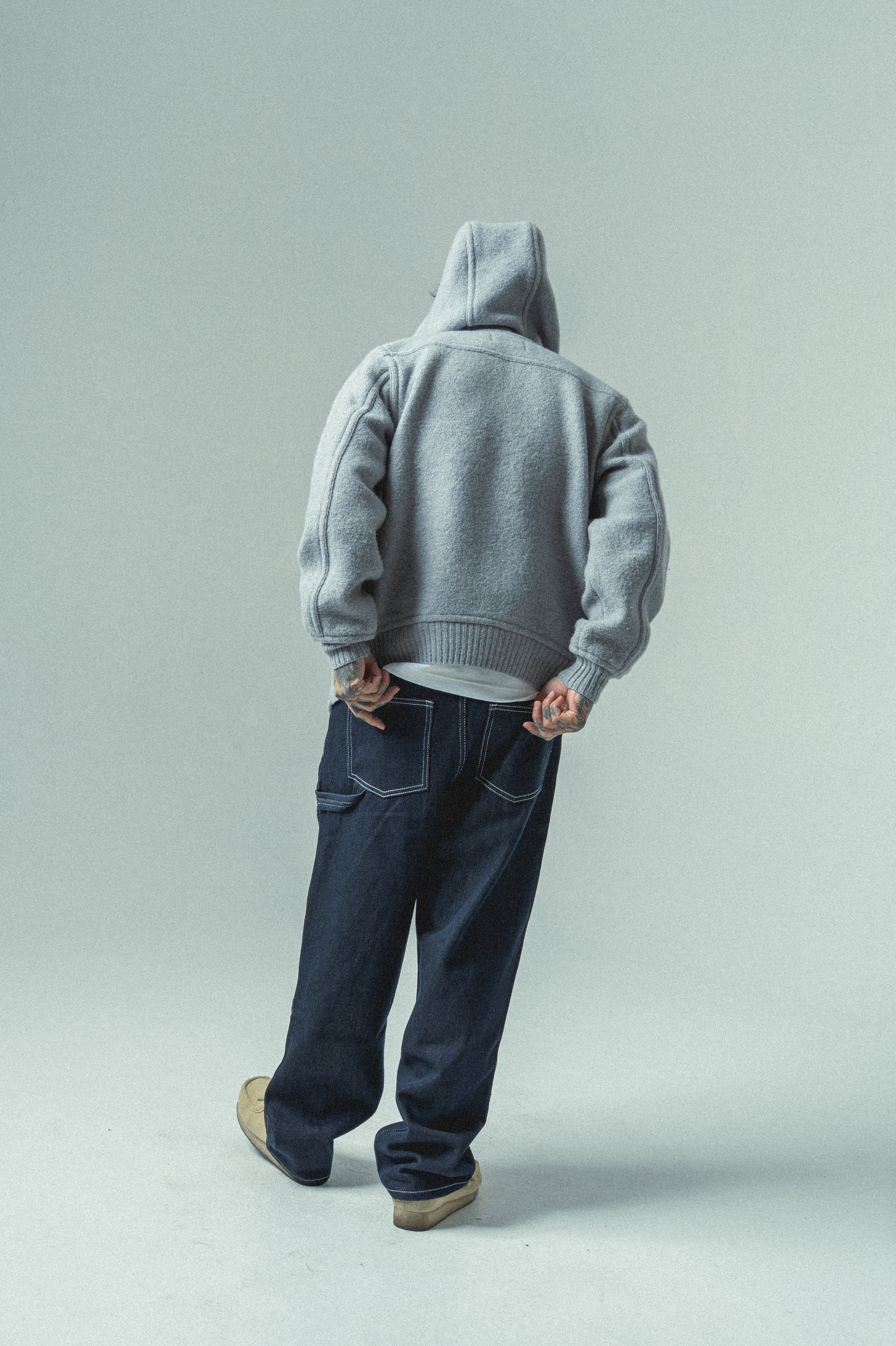 Double Stitch Carpenter - Blue