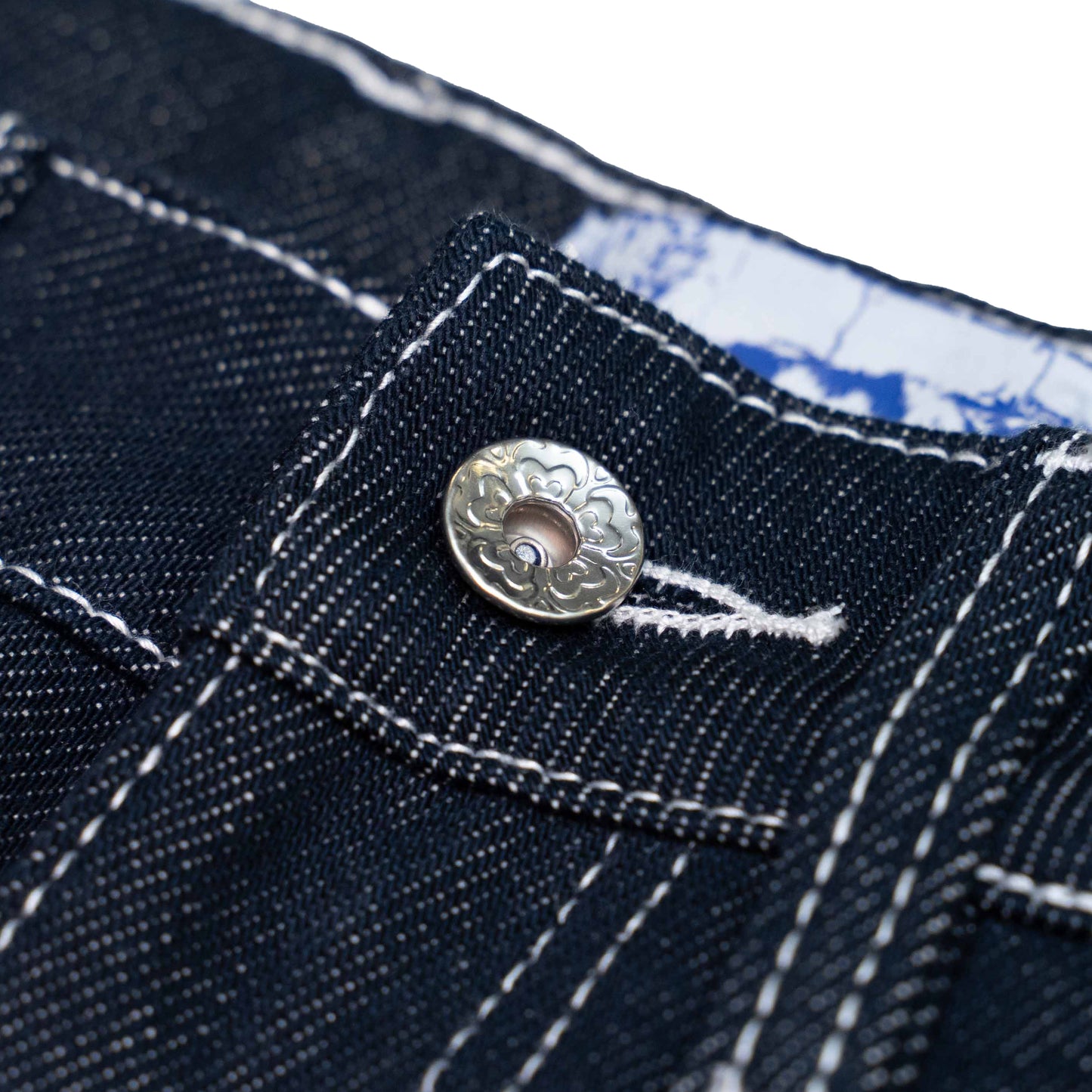 Double Stitch Carpenter - Blue