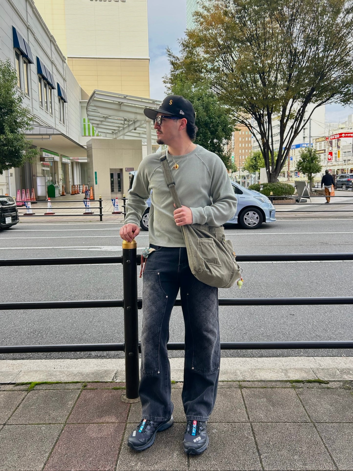 Half Crop Rag Doll Waffle Knit